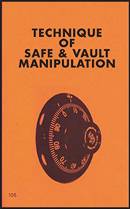 Image for Technique of Safe & Vault Manipulation