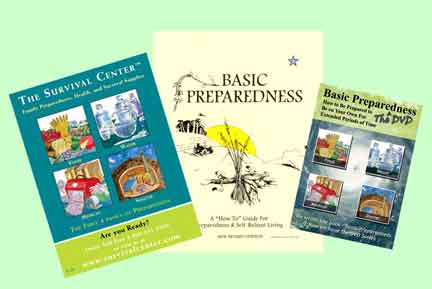 Image for Basic Preparedness: A How-To Guide for Preparedness & Self-Reliant Living Book & DVD Survival Package