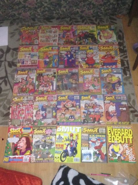 Image for Smut The Alternative Comic x25 Issue Lot Britain's Adult Comic UK Europe Magazine