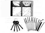 Image for 13 Piece Lock Pick Set