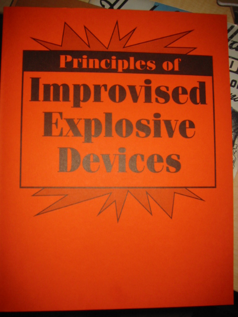 Image for Principles of Improvised Explosive Devices