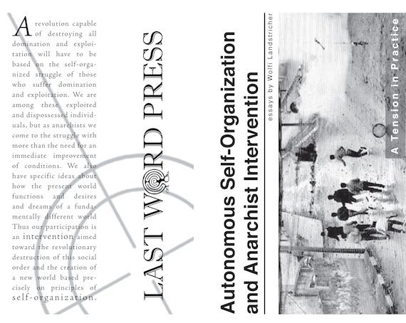 Image for Autonomous Self-Organization & Anarchist Intervention