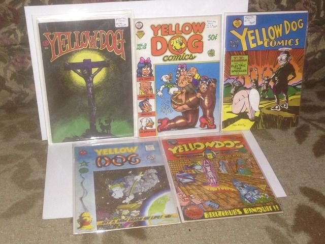 Image for Yellow Dog Comics Lot x 5 The Print Mint #s 13, 19, 21, 22 & 23