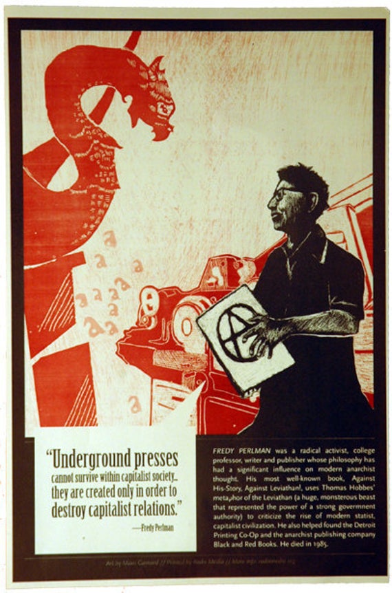 Image for 2 color Fredy Perlman Offset Poster